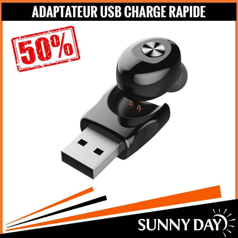 ADAPTATEUR USB CHARGE RAPIDE